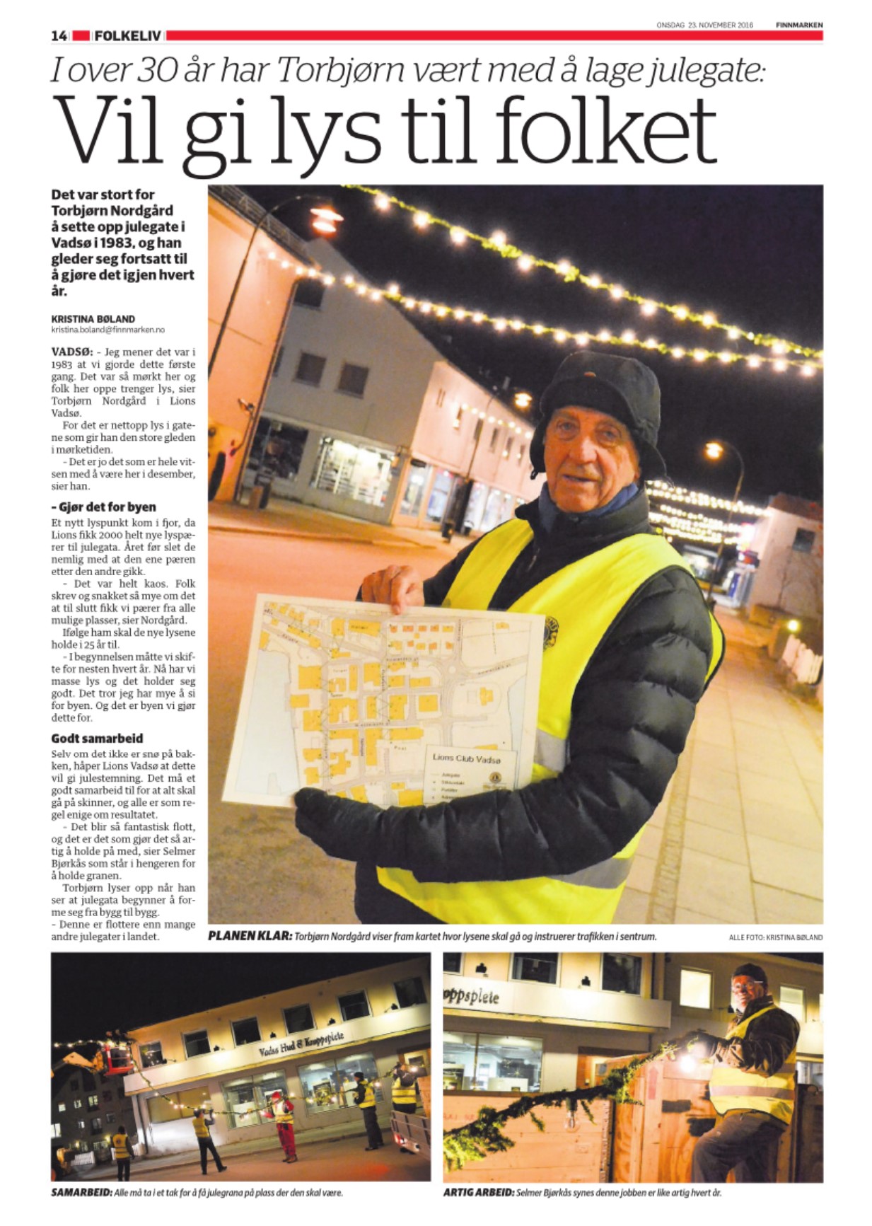 Artikkelbilde til artikkelen Julegata 2016